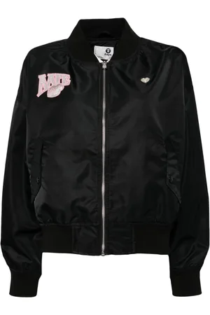 A Bathing Ape Bomberjacke mit Logo