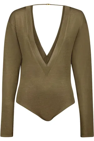 Saint Laurent Fein gestrickter Body