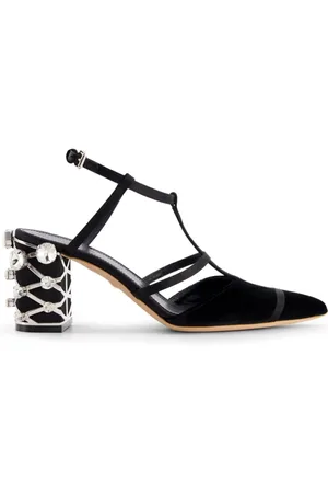 Giambattista Valli Pumps aus Samt 75mm