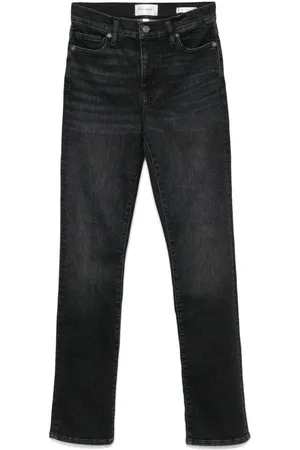 Frame Le High Straight Long Jeans