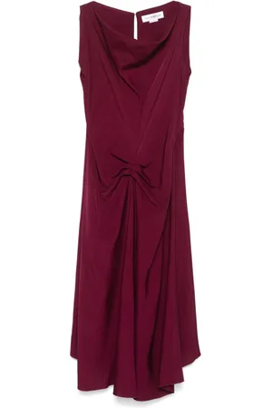 Victoria Beckham Midikleid mit Falten