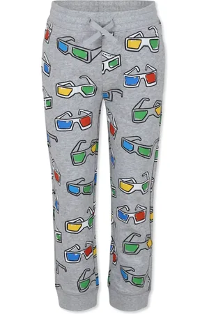 Stella McCartney Jogginghose mit Brillen-Print