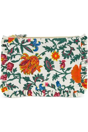 La DoubleJ Clutch mit Blumen-Print