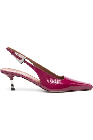 PARIS TEXAS Slingback-Pumps aus Lackleder 60mm