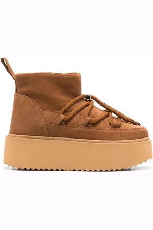INUIKII Stiefel mit Plateau