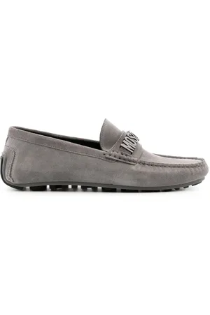 Moschino Loafer mit Logo-Schild