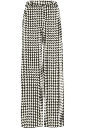 Barrie Hose mit Hahnentrittmuster