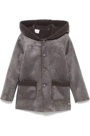 PAZ RODRIGUEZ Mantel aus Faux-Wildleder