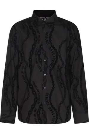 VERSACE Chain Couture Hemd