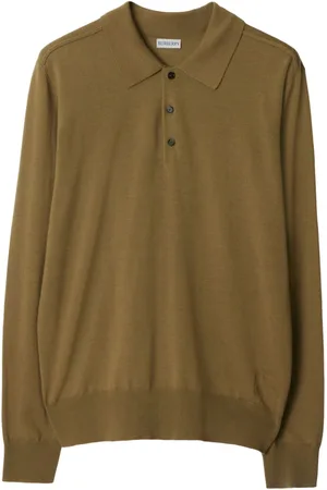 Burberry Langärmeliges Poloshirt