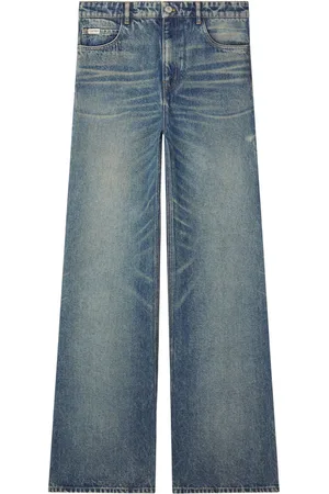 Courrèges Halbhohe Wide-Leg-Jeans