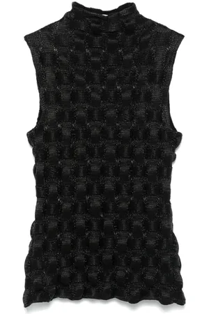 Nanushka Top mit Rollkragen