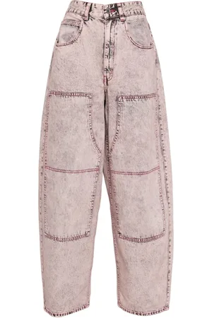 Izzue Straight-Leg-Jeans mit Einsätzen