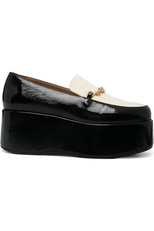 Ganni Loafer mit Plateau 70mm