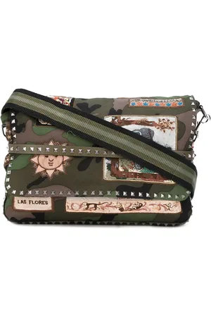 VALENTINO GARAVANI Kuriertasche mit Camouflage-Print