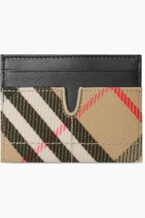 Burberry Check Snip Kartenetui