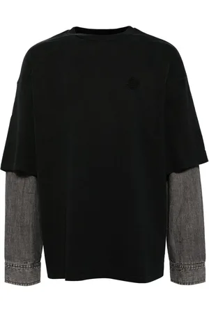 FIVE CM T-Shirt mit Logo-Stickerei