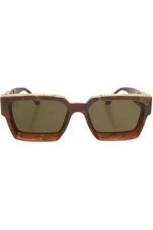 LOUIS VUITTON 1990-2000 Sonnenbrille mit eckigem Gestell