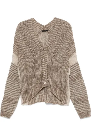 TRANSIT Melierter Cardigan