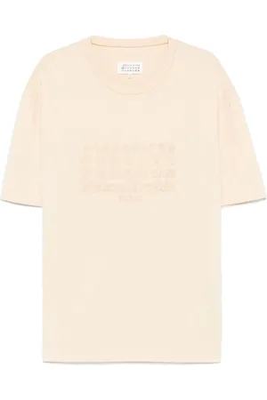 Maison Margiela T-Shirt mit Logo-Stickerei