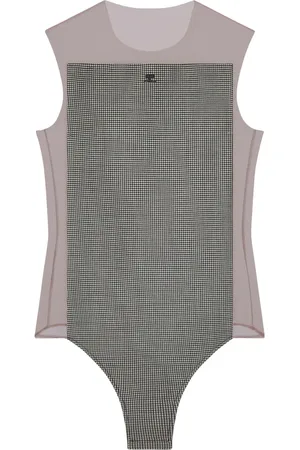 Courrèges Illusion Body mit Hahnentrittmuster