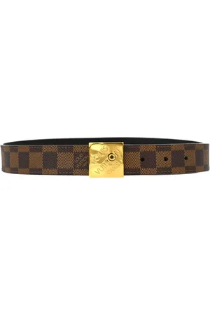 LOUIS VUITTON 1994 Damier Ebène Gürtel