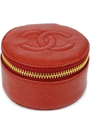 CHANEL 1995 pre-owned Schmucketui mit CC-Stickerei