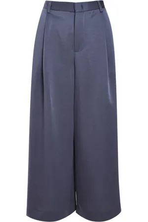 Vince Halbhohe Hose aus Satin