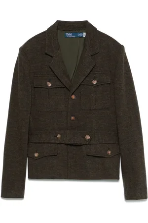 Ralph Lauren Sakko mit Fischgrätenmuster