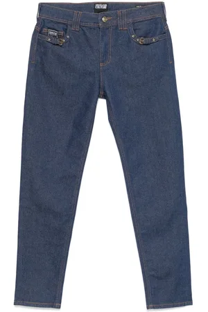 VERSACE Skinny-Jeans mit Schnalle
