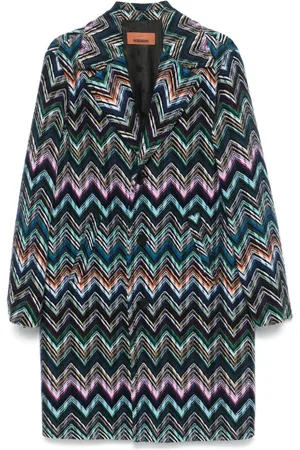 Missoni Mantel mit Zickzackmuster