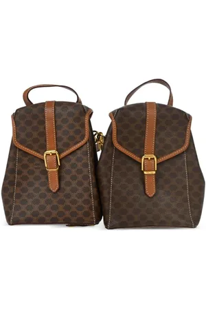 Céline 1990-2000 Macadam Twin Rucksack