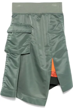SACAI Asymmetrischer Midirock