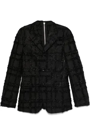 Comme des Garçons Sakko mit Fil Coupé-Effekt