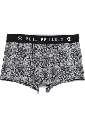 Philipp Plein Shorts mit Logo-Bund