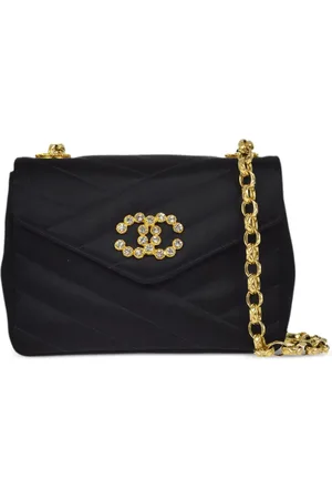 CHANEL 1990 Bias Stitch Schultertasche