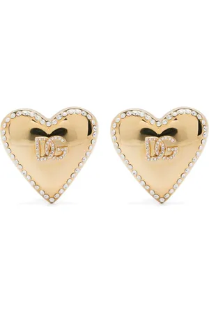Dolce & Gabbana Ohrclips mit Herzmotiv