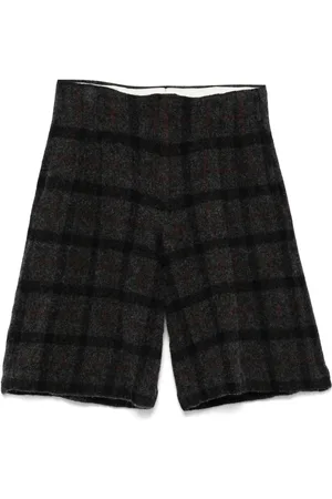 Comme des Garçons Shorts mit Karomuster