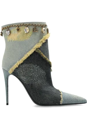 Dolce & Gabbana Jeansstiefel im Distressed-Look