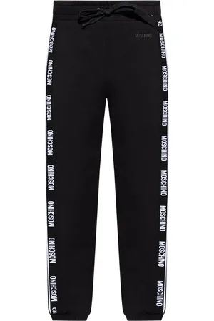 Moschino Lounge-Hose mit Logo-Streifen