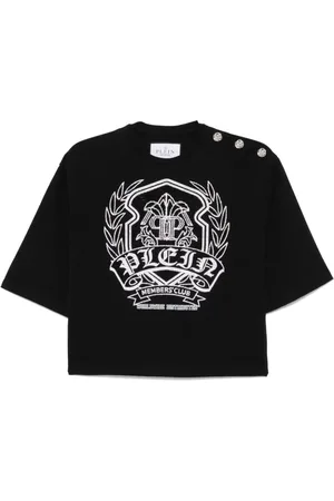 Philipp Plein T-Shirt mit Kristallen