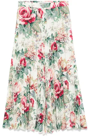 JUNYA WATANABE Maxirock mit Blumen-Print
