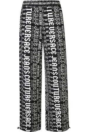 VERSACE Jogginghose mit Logo-Print