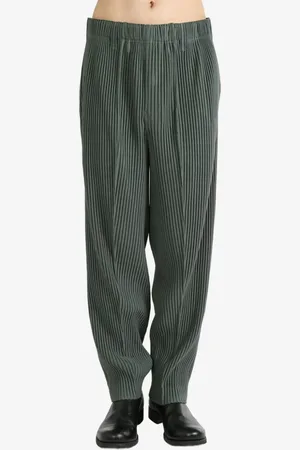 Issey Miyake Gerippte Hose
