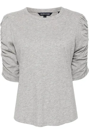 VERONICA BEARD Drapiertes T-Shirt