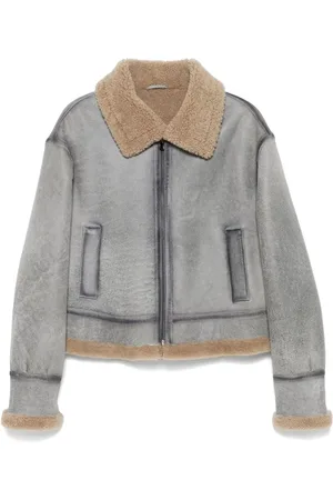 Manokhi Klassische Lederjacke