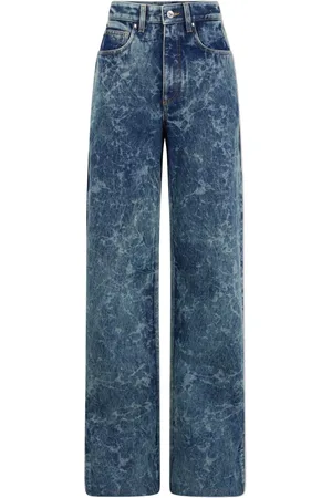 Paco rabanne Ausgeblichene Wide-Leg-Jeans