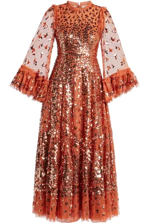 Needle & Thread Paillettenverziertes Kleid