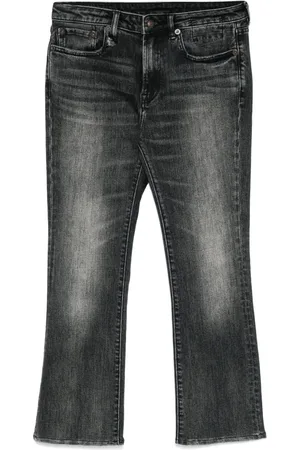 R13 Jeans mit schmalem Schnitt