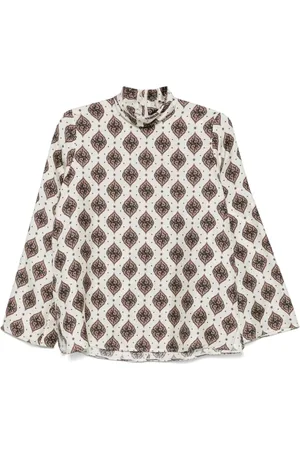 ALBERTO BIANI Bluse mit Blumen-Print